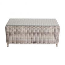  "Кон Панна" столик журнальный из искусственного ротанга, цвет бежевый, фото 2 