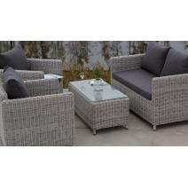  "Кон Панна" столик журнальный из искусственного ротанга, цвет бежевый, фото 10 