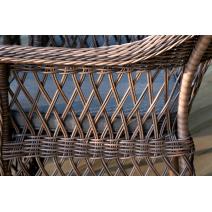  "Амароне" обеденная группа из искусственного ротанга на 6 персон, цвет коричневый, фото 17 