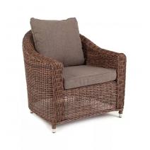  "Кон Панна" кресло из искусственного ротанга, цвет коричневый, фото 5 