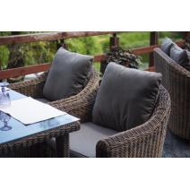  "Кон Панна" кресло из искусственного ротанга, цвет коричневый, фото 12 