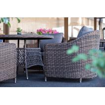  "Кон Панна" кресло из искусственного ротанга, цвет коричневый, фото 17 