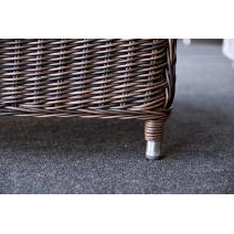  "Кон Панна" кресло из искусственного ротанга, цвет коричневый, фото 22 