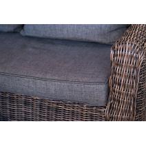  "Кон Панна" кресло из искусственного ротанга, цвет коричневый, фото 24 