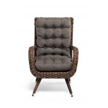  "Толедо" кресло плетеное с подушками, цвет коричневый, фото 2 