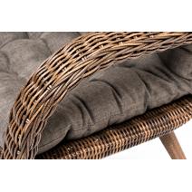  "Толедо" кресло плетеное с подушками, цвет коричневый, фото 6 