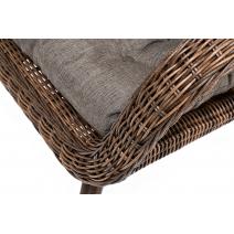  "Толедо" кресло плетеное с подушками, цвет коричневый, фото 9 