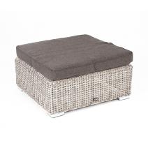  "Лунго" плетеная оттоманка с подушкой, цвет бежевый, фото 2 