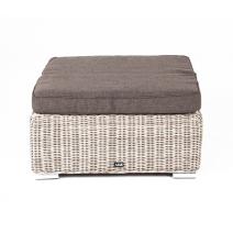  "Лунго" плетеная оттоманка с подушкой, цвет бежевый, фото 3 