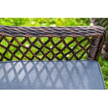  "Доппио" обеденная группа плетеная, цвет коричневый, фото 9 