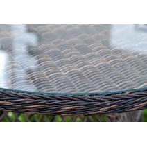  "Доппио" обеденная группа плетеная, цвет коричневый, фото 12 