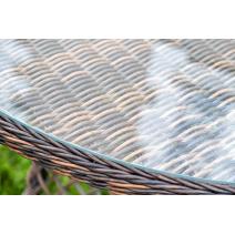  "Доппио" обеденная группа плетеная, цвет коричневый, фото 14 