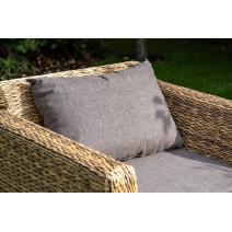  "Капучино" кресло из искусственного ротанга (гиацинт), цвет соломенный, фото 8 