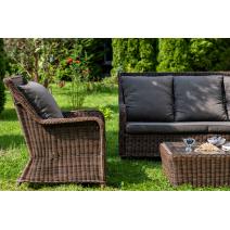  "Гляссе" лаунж-зона из искусственного ротанга, цвет коричневый, фото 7 