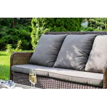  "Гляссе" лаунж-зона из искусственного ротанга, цвет коричневый, фото 8 