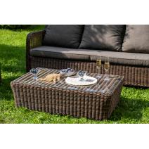  "Гляссе" лаунж-зона из искусственного ротанга, цвет коричневый, фото 10 