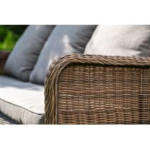  "Гляссе" лаунж-зона из искусственного ротанга, цвет коричневый, фото 14 