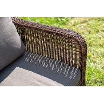  "Гляссе" лаунж-зона из искусственного ротанга, цвет коричневый, фото 18 
