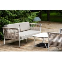  "Касабланка" лаунж-зона плетеная из роупа 4-местная, цвет серо-коричневый, фото 5 