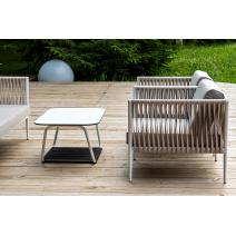  "Касабланка" лаунж-зона плетеная из роупа 4-местная, цвет серо-коричневый, фото 6 