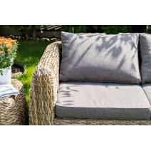  "Кальяри" лаунж-зона из искусственного ротанга (гиацинт), цвет соломенный, фото 9 