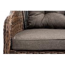  "Равенна" диван двухместный плетенный из ротанга, цвет коричневый, фото 8 