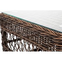  "Гранд Латте" стол журнальный из искусственного ротанга, цвет коричневый, фото 4 