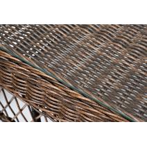  "Гранд Латте" стол журнальный из искусственного ротанга, цвет коричневый, фото 6 