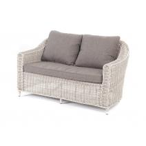  "Кон Панна" диван из искусственного ротанга двухместный, цвет бежевый, фото 1 