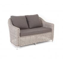  "Кон Панна" диван из искусственного ротанга двухместный, цвет бежевый, фото 3 