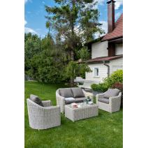  "Кон Панна" диван из искусственного ротанга двухместный, цвет бежевый, фото 10 