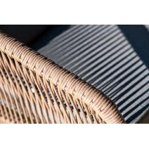  "Канны" лаунж-зона 5-местная плетеная из роупа (веревки), роуп коричневый, фото 11 