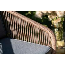  "Канны" лаунж-зона 5-местная плетеная из роупа (веревки), роуп коричневый, фото 13 