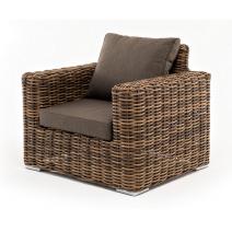  "Палермо" кресло из искусственного ротанга, цвет соломенный, фото 1 