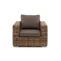  "Палермо" кресло из искусственного ротанга, цвет соломенный, фото 2 