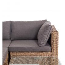  "Лунго" трансформирующаяся лаунж-зона из искусственного ротанга (гиацинт), цвет соломенный, фото 16 