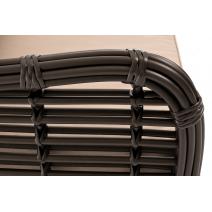  "Ницца" диван из искусственного ротанга трехместный, цвет бронзовый, фото 5 