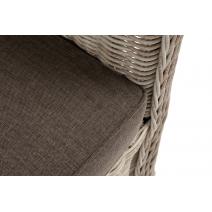  "Гляссе" кресло плетеное из искусственного ротанга, цвет бежевый, фото 6 