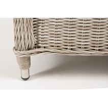  "Гляссе" кресло плетеное из искусственного ротанга, цвет бежевый, фото 7 