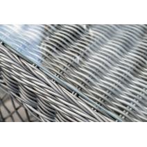  "Гранд Латте" лаунж-зона из искусственного ротанга, цвет графит, фото 15 