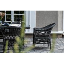  "Амароне" обеденная группа из искусственного ротанга на 6 персон, цвет графит, фото 10 