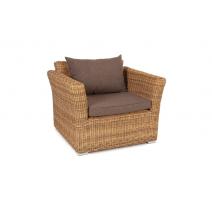  "Капучино" кресло из искусственного ротанга, цвет соломенный, фото 3 