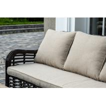  "Ницца" лаунж-зона из искусственного ротанга, цвет бронзовый, фото 9 