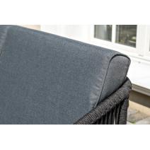  "Канны" лаунж-зона 4-местная плетеная из роупа (веревки), цвет темно-серый, фото 11 