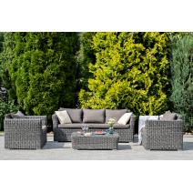  "Капучино" лаунж-зона из искусственного ротанга, цвет графит, фото 3 