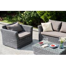  "Капучино" лаунж-зона из искусственного ротанга, цвет графит, фото 5 