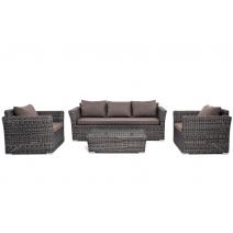  "Капучино" лаунж-зона из искусственного ротанга, цвет графит, фото 23 