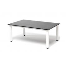  "Канны" журнальный столик из HPL 90х60, H40, каркас белый, цвет столешницы "серый гранит", фото 3 