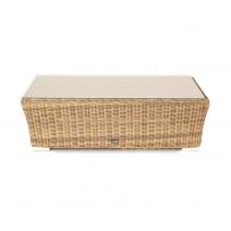  "Капучино" журнальный столик из искусственного ротанга, цвет соломенный, фото 2 