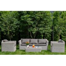  "Капучино" лаунж-зона из искусственного ротанга, цвет бежевый, фото 3 